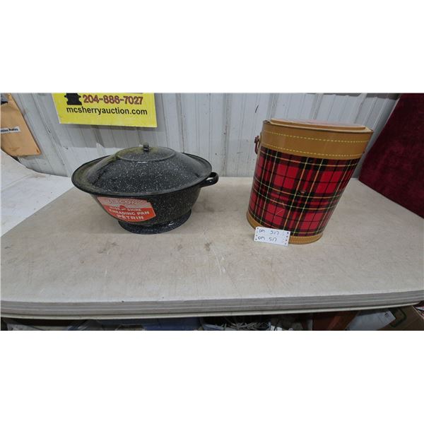 Beacon Rise and Shine Kneading Pan and The Skotch Kooler Plaid Cooler
