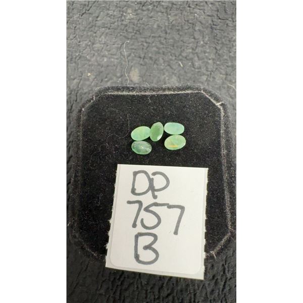 Natural Unheated Emerald, Brazil 6 × 4mm, 5 Pcs