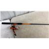 Image 4 : 5 Fishing Rods- 2 Jigging Ice Fishing Rods, Catfishing rod, all with Reels