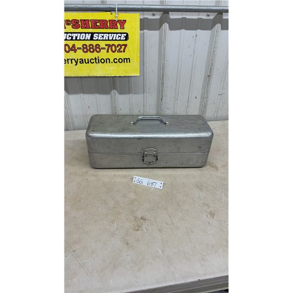 Fishing Tackle Box with Lures, Weights, Pickerel Rigs, Leaders