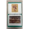 Image 3 : Binder of Artist Frank McCarthy Prints 1972 of Native Warriors, Calvary Cowboys and Horse