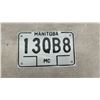 Image 3 : 4 1983 Manitoba Motorcycle License Plates and A Motorcycle Harley Davidson Embroidered Patch