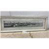 Image 1 : Framed WWI Panoramic Print "Canada's Rally to the Empire" Family Herald Montreal 1914, 15 × 48”