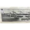 Image 3 : Framed WWI Panoramic Print "Canada's Rally to the Empire" Family Herald Montreal 1914, 15 × 48”