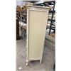 Image 2 : Vintage French Provincial Style 7-Drawer Lingerie Chest, Cream With Gold Trim, 52 × 16 × 22”