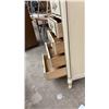 Image 6 : Vintage French Provincial Style 7-Drawer Lingerie Chest, Cream With Gold Trim, 52 × 16 × 22”