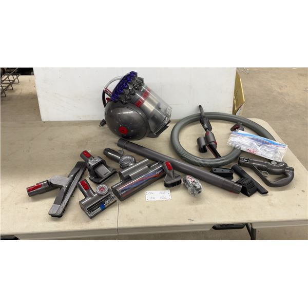 Dyson Big Ball Animal Canister Vacuum, Hose, Wand, and Assorted Attachments, Manual