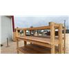 Image 5 : 3 Wooden Shelves; 2 are 4 Tier and 1 is 3 Tier 84 × 24 × 74