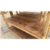 Image 6 : 3 Wooden Shelves; 2 are 4 Tier and 1 is 3 Tier 84 × 24 × 74