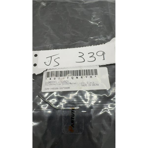 Artuto Universal Water-Repellent Black Car Cover for SUVs 182”-190” New or Store Return