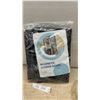Image 1 : Magnetic Screen Door, Black, Fits Door Openings up to 37” x 82”- New or Store Return