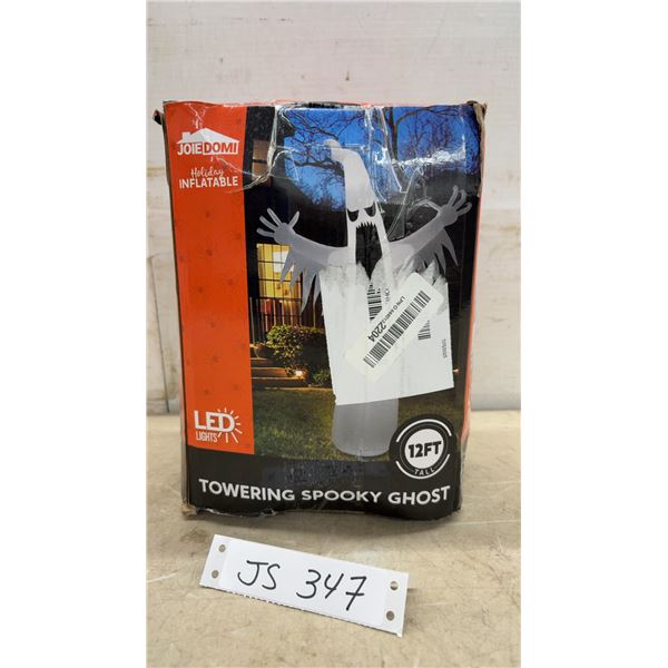 Joie Domi 12-Foot Towering Spooky Ghost LED Halloween Holiday Inflatable. New or Store Return