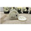 Image 5 : Halloween Flameless LED Candles with Black Silhouette Designs and Remotes, Set of 12