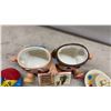 Image 4 : Vintage Famous Wally Amos "Chip and Cookie" Ceramic Double Cookie Jar Set With "Read to Me"