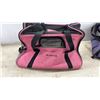Image 4 : Mr. Peanut's Soft-Sided Airline-Approved Pet Carriers in Pink and Purple with Mesh Windows