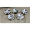 Image 7 : Royal Albert Petit Point Bone China Floral Tea Set, Plates, Cups, and Saucers, 17 Pieces