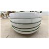 Image 9 : 40 Pieces Italian Frutta Pattern Ceramic Dinnerware Set, Plates, Bowl, Teapot, Cruets, Mugs and