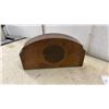 Image 3 : Forestville Vintage Mechanical Mantel Clock with Wood Case and Winding Key