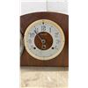 Image 6 : Forestville Vintage Mechanical Mantel Clock with Wood Case and Winding Key