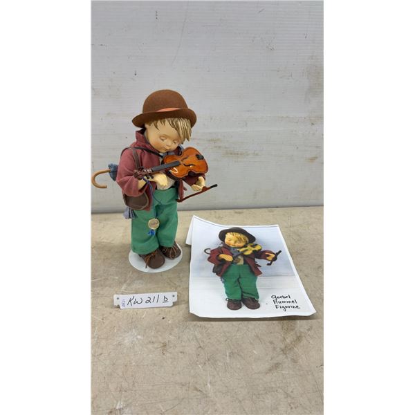 Goebel M.I. Hummel "The Strolling Musician" Doll With Violin, 13 1/2” Tall
