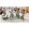 Image 6 : Assorted Figurines and Decor: Dept 56 Post Office, Church, Bakery, Angels, Deer, Poodles, Book