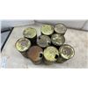 Image 6 : Vintage John Deere Torq-Gard Supreme, Esso Extra, and Uniflo Engine Oil Cans, 1 Quart