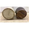 Image 13 : Antique Two-Tone Stoneware Preserve Crocks With Wire Bail Lids