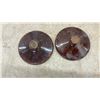 Image 8 : Antique Two-Tone Stoneware Preserve Crocks With Wire Bail Lids