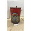 Image 1 : Vintage Esso Essolube HD 10W Motor Oil Pail, 5 Gallon, Imperial Oil Limited Canada