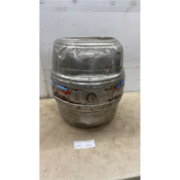 Jackson Manufacturing Co. GB-0-210 Stainless Steel Beverage Keg Cask