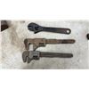 Image 4 : Vintage Pipe Wrenches, Monkey Wrenches, Crescent Wrenches