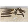 Image 1 : Vintage Woodworking Tools Including Hand Planes, Files, Rasps, Bits, Square