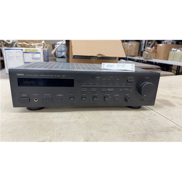 Yamaha RX-450 Natural Sound Stereo Receiver, 16-Station AM/FM, 200 Watts. Display Doesnt