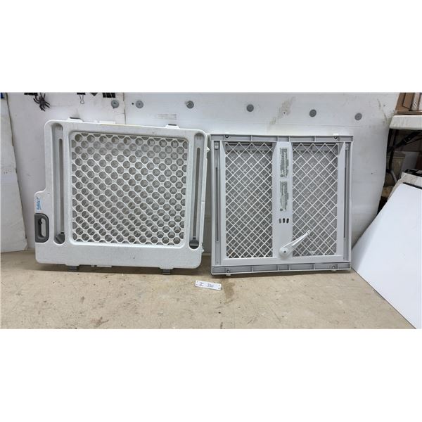 Two Adjustable Baby Gates