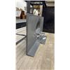 Image 2 : Gray Marble-Style Vanity with Integrated Sink and Moen Faucet, 48 × 22”