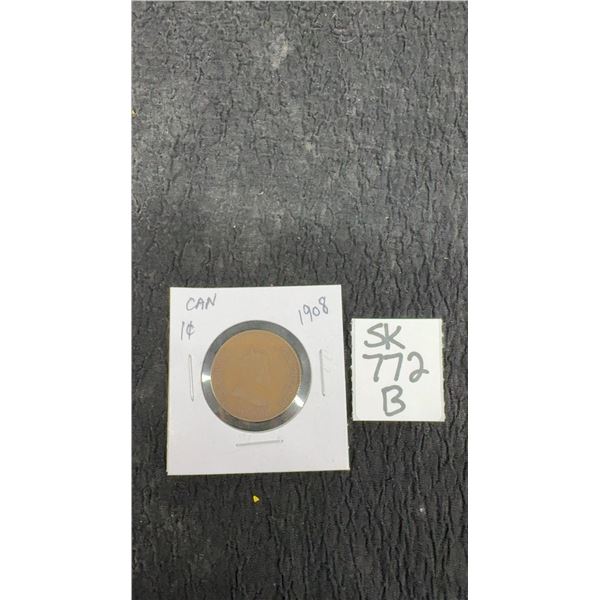 1908 Canada Large Penny