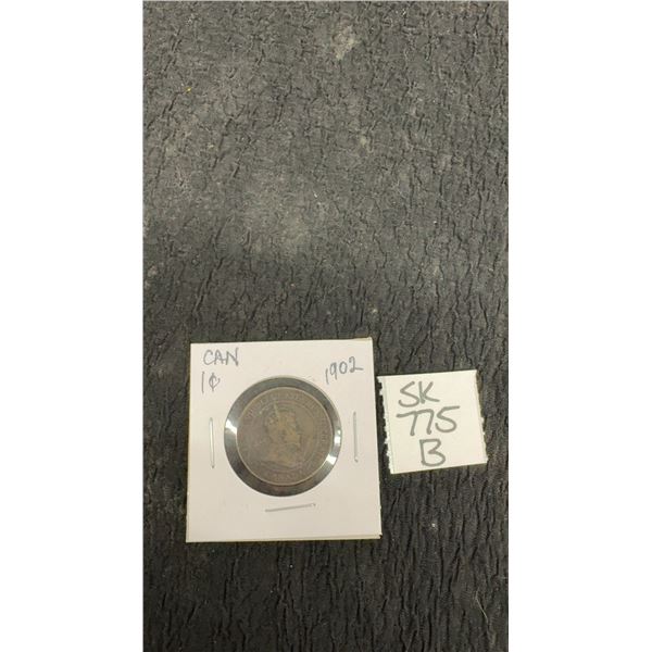1902 Canada Large Penny