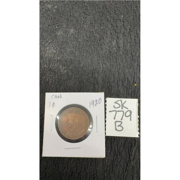 1920 Canada Large Penny - Last Year