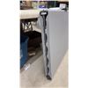 Image 2 : Portable Bi-Fold Plastic Folding Table with Metal Frame, 72 × 29”