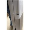 Image 4 : Portable Bi-Fold Plastic Folding Table with Metal Frame, 72 × 29”