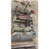 Image 1 : Pallet Lot of; Okanagan Spring Sign, Lanterns, Sump Pump