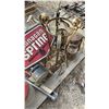Image 4 : Pallet Lot of; Okanagan Spring Sign, Lanterns, Sump Pump