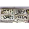 Image 2 : Manitoba License Plates, 1970s-1991, "Sunny Manitoba 100,000 Lakes"