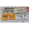 Image 3 : Manitoba License Plates, 1970s-1991, "Sunny Manitoba 100,000 Lakes"
