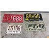 Image 4 : Manitoba License Plates, 1970s-1991, "Sunny Manitoba 100,000 Lakes"