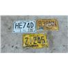 Image 5 : Manitoba License Plates, 1970s-1991, "Sunny Manitoba 100,000 Lakes"