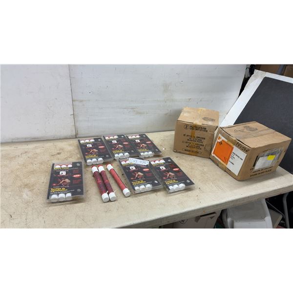 C-I-L Evan Inc. Tri-Pack Safety Flares, 45 Minutes, UN0191 Signal Devices, 2 Boxes