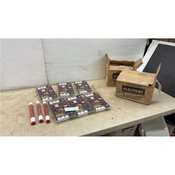 Orion Standard Fusee C.I.L. Safety Flares, Hand Signal Devices, 45-Minute, 2 Boxes