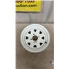 Image 2 : Pair of New 12” Trailer Tires - 4 Bolt Rims, fit 530-12 Tires