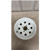 Image 3 : Pair of New 12” Trailer Tires - 4 Bolt Rims, fit 530-12 Tires